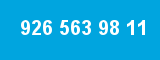 926 563 98 11